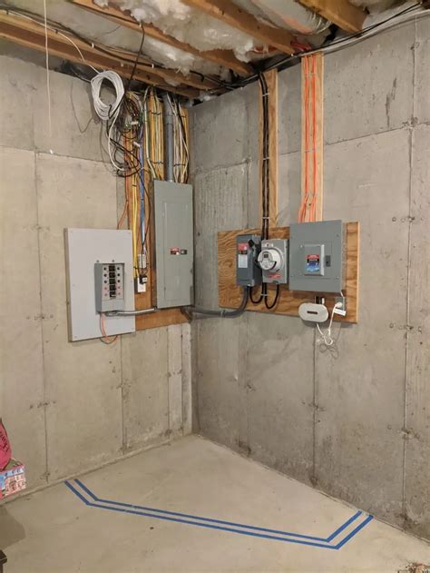 electrical box in basement|electrical junction box basement.